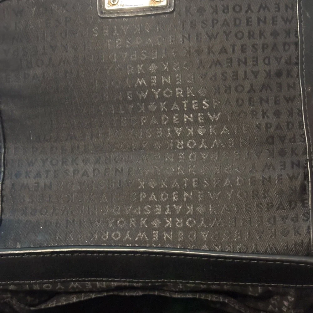 Kate Spade Black Studded Satchel - Picture 5 of 7